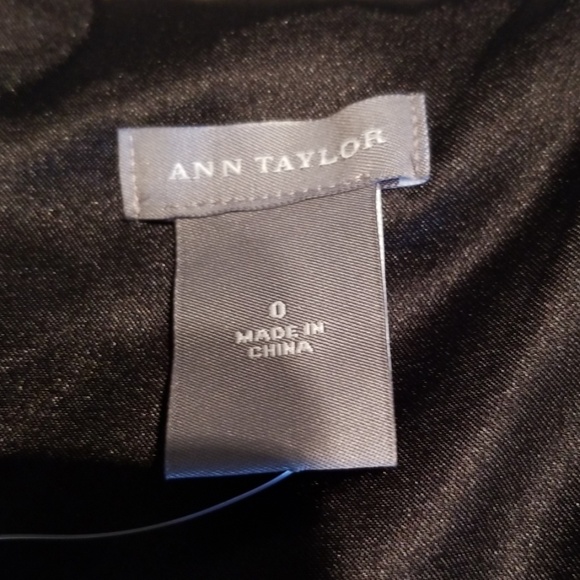 Ann Taylor strapless black formal dress - Picture 6 of 7